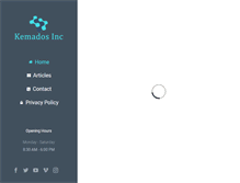 Tablet Screenshot of kemados.com